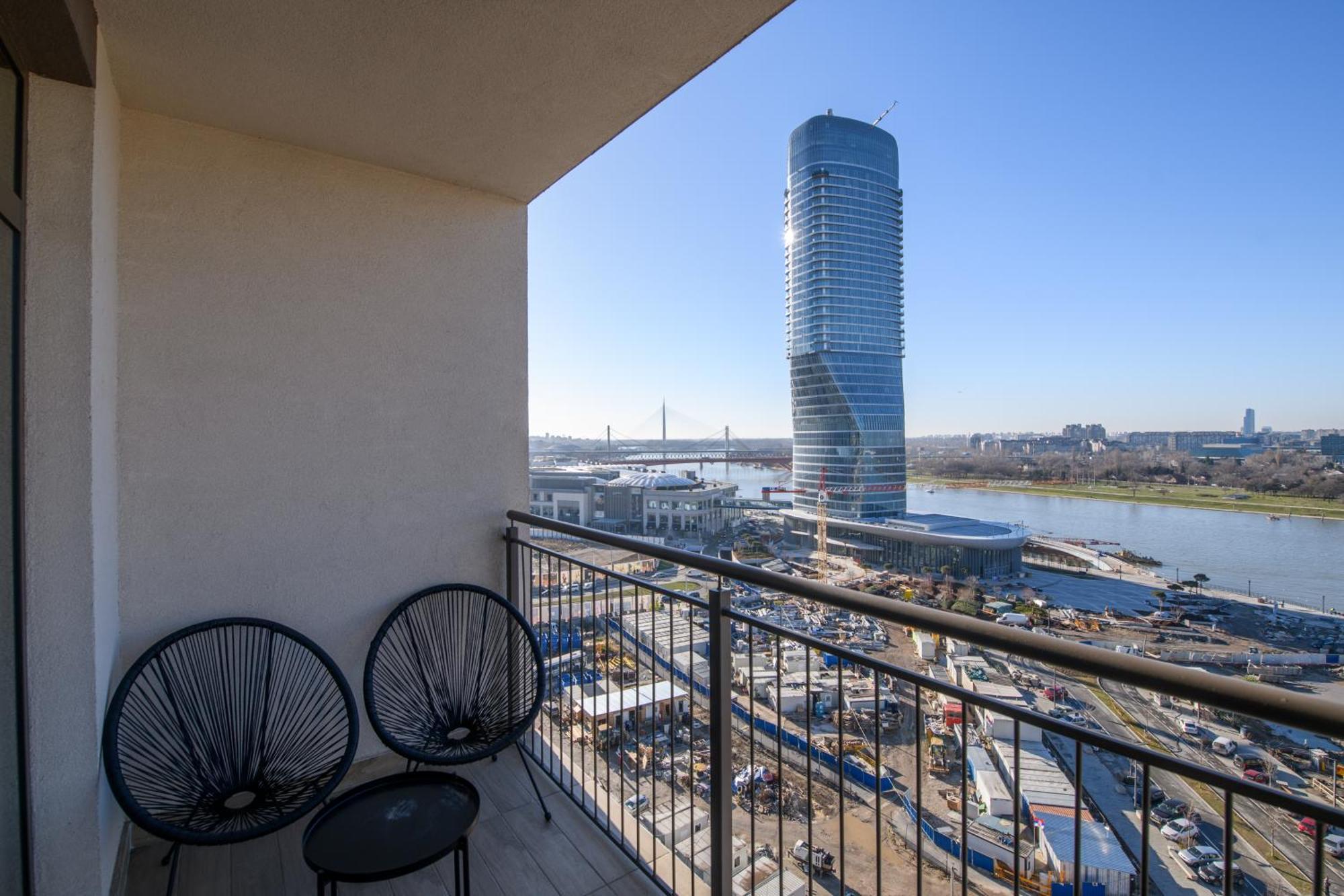 Belgrade Waterfront Residences - Beograd Na Vodi Bagian luar foto